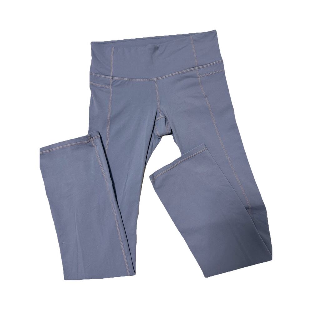 Athleta Salutation Leggings Tight with Pockets Size Small Tall Lavender Gym Wear